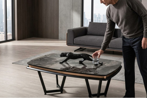 Perfekt Sofa Dësch Design Luxus Wunnzëmmer Modern Holz Neuheet