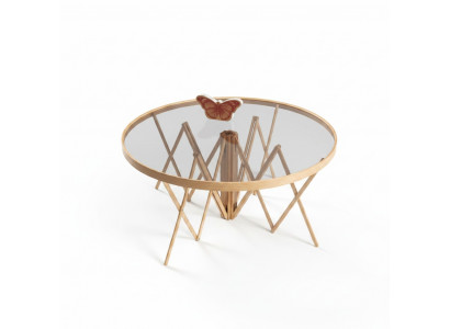 Exklusiven Ronnen Dësch Designer Holzdësch Moderne Glastësch Nei