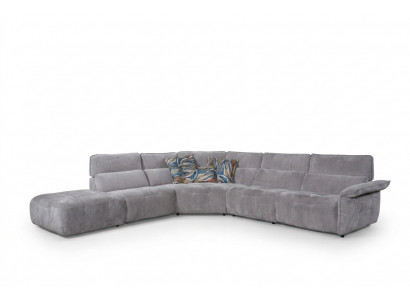 Stilvoll Gro Ecke Sofa L-Form Wunnzëmmer Designer Couch Luxus Sofen