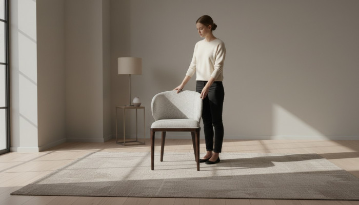 Exklusiven Gro Stull Iesszëmmer Modern Stiller Designer Polsterstull