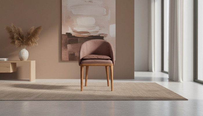 Exklusiven brongen Iesszëmmerstull Designer Eenzelsëtz Holzkader Still
