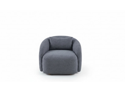 Groue Sëtz Relaxsëtz Lounge Sëtz Textil Gepolsterten Eenzelpersounen Miwwelstück