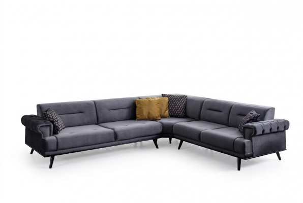 Exklusivt gro Ecksofa L-Form Designer Sofa Modern Wohnzimmer Canapé