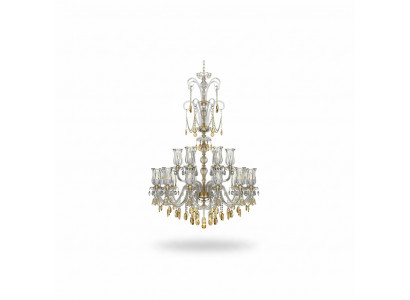 Designer Sëlwer Goldene Lüster Kronleuchter Wunnzëmmer Pendel Leuchter