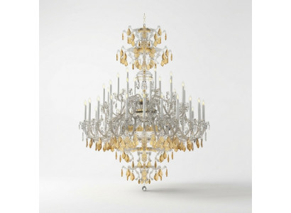 Luuchte Chandelier Designer Exklusiv Hänkluucht Livingroom Stil