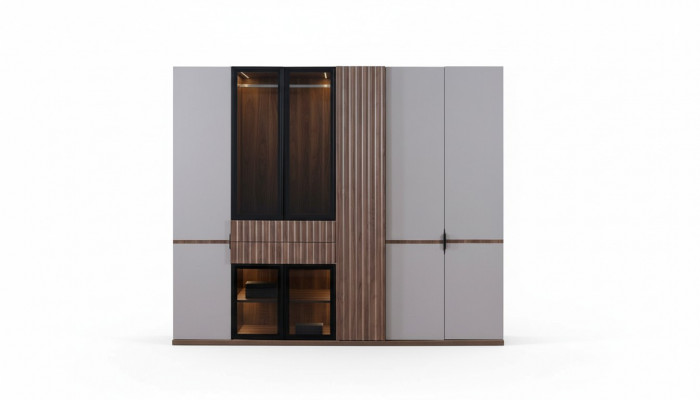 Schaf Kleederschaf Schlofkummer Schief Modern Holz Luxus 260cm