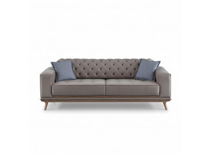 Sëtz 4-Sëtz Design Sofas Polster Gro Textil Relax Sëtz Miwwelen Modern