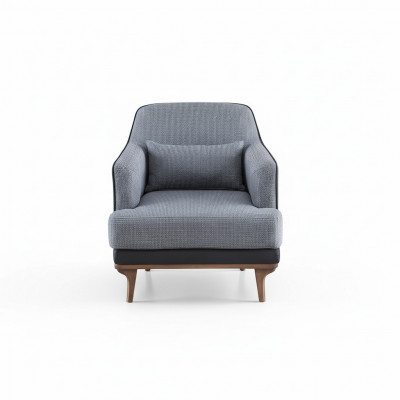 Sëtz Modern Gro Wunnzëmmer Sëtzmiwwelen Textil Design Miwwel Einsëtzer