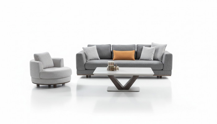 Luxus Sofagarnitur Couch Polster Set Sofa Couchen 3-Deel Couchtisch