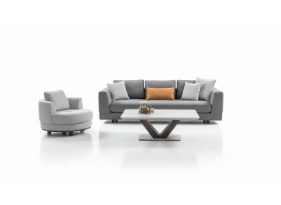 Luxus Sofagarnitur Couch Polster Set Sofa Couchen 3-Deel Couchtisch