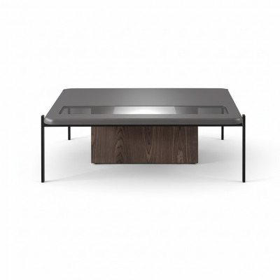 Modern Holz Couchtische rechteckeg Miwwel Design Wunnzëmmer Dësch Dëscher