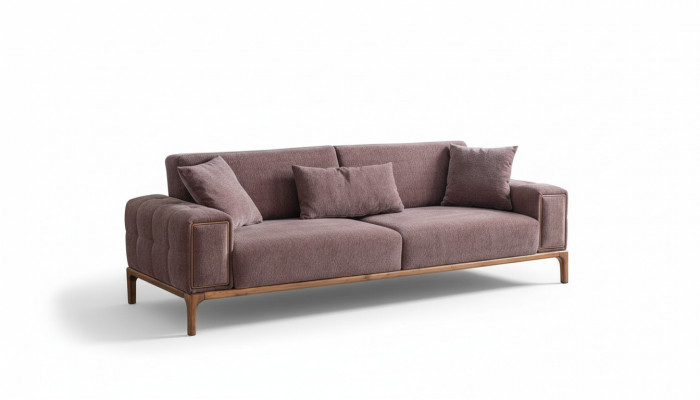 Modern Dräisëtzer Sofa Relax Sofa Luxus 3er Sofa Wunnzëmmer Couchen