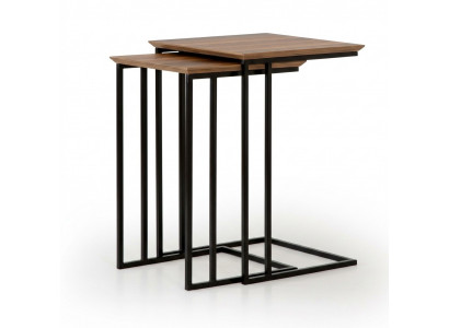 Wunnzëmmer 2x Säitentabell Dësch Design Miwwelen Luxus Ariichtung Modern