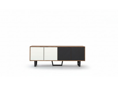 Modern Iesszëmmer Set Besteet aus 4-Stéck Sideboard mat 3x Spigel Neiheet
