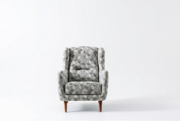 Luxusmiwwelen Dräisëtzer Fauteuil 1 Sëtzer Modern Fauteuil Polster Textil