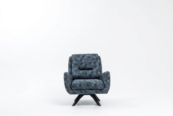 Wunnzëmmer Luxus Fotel grey Club Lounge Modern Designer Miwwelen Ariichtung