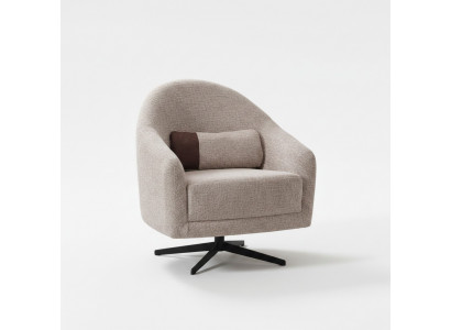 Moderne Sëtzgrau Lounge Club Wunnzëmmer Stil Polsterung Textil Einsëtzerei