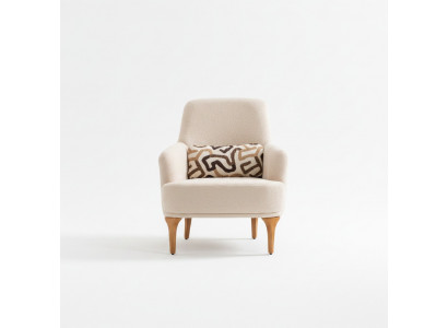 Design Still Beige Faarf Wunnzëmmer Holz Stilvoll Lounge Club Miwwelen