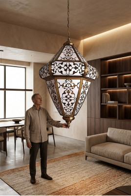 Krounluucht Lampe Hänkluucht Kristallluucht Plafongsliicht Luuchten 130x300