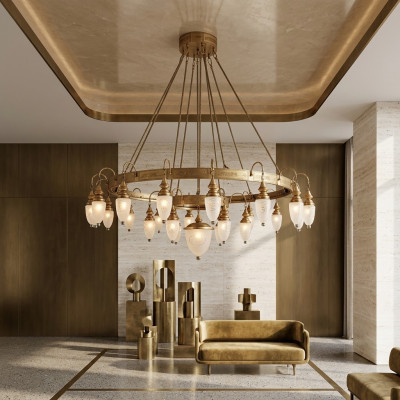 Pendant Lampe Lüster Luucht Kristallluucht Plafongluucht Luuchten 190x220