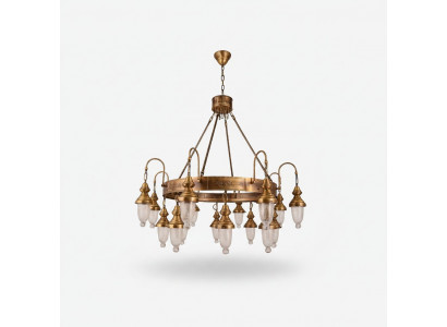 Antik-Stil Luucht Lampe Kronleuchter Ritter Ronn Luuchten Plafongslampe