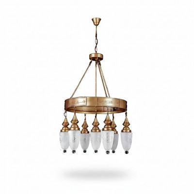Lampe Hängeleuchte Lüster Kristallluucht Plafongsbeliichtung Luuchten 60x125