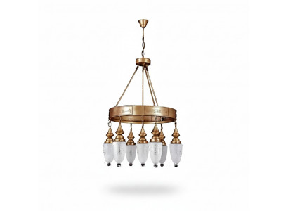 Lampe Hängeleuchte Lüster Kristallluucht Plafongsbeliichtung Luuchten 60x125