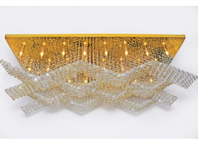 Grouss Luucht Lampe Kronluchter Luxus Luuchten XXL Plafongsluucht 100x200cm