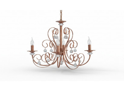 Lüster Wunnzëmmer Luxus Kronleuchter Deckenluucht Luuchten Lampe 69x70