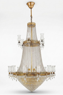 Grouss Luucht Lampe Lüster Luxus Luuchten XXL Plafongsliicht 160x285