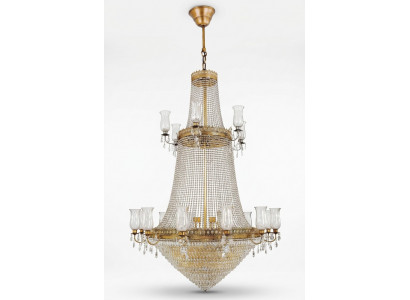Grouss Luucht Lampe Lüster Luxus Luuchten XXL Plafongsliicht 160x285