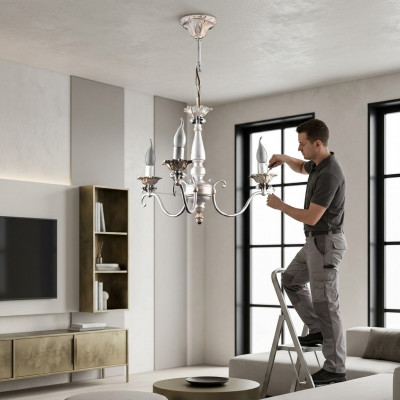 Krouneliichter Kristall Modernt Interieur Krouneliichter Luucht Deckenluucht