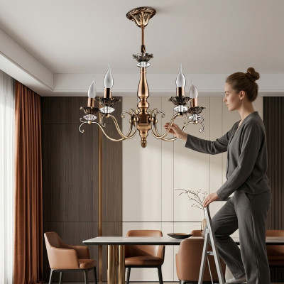 Kronluucht Eng modern Hänkluucht Hängeleuchte Wunnzëmmer Luxus