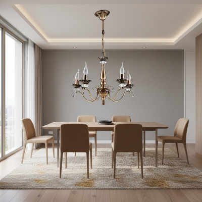 Kronluucht Eng modern Hänkluucht Hängeleuchte Wunnzëmmer Luxus
