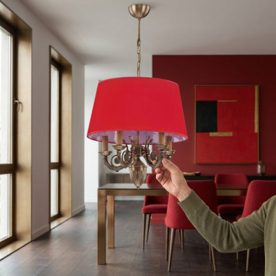 Lüster Klassesch Luuchten Luuchten Lampe Gold 50x80 Rout