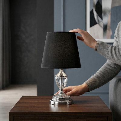 Design-Dëschlampe Luuchten Dëscht-Lampen Luuchten Luuchte Lampe Dësch 27x48