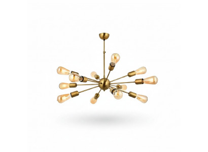 Plafongsliichter elegant Wunnzëmmer aus glänzenden Materialien Luucht Lampen