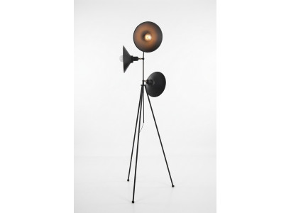 Stehlampe Wunnzëmmer modern nei 150 cm schwaarz Luxus Banneraum