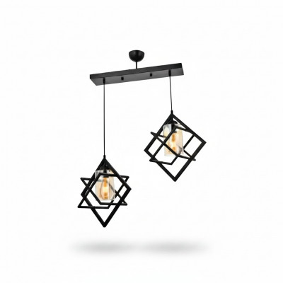 Plafonnière Plafondslampe Luuchten Luuchten Wunnzëmmer glänzendem Glas Stil