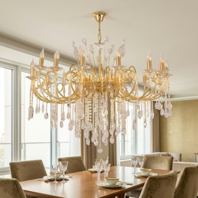 Krounäer Modern Hängeleucht Deckenleucht Luxus Luster Leucht Luucht Lampe