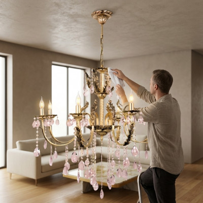 Pendellux Kronnenluucht Luucht Kristalluucht Plafongsliicht Luuchten 97x130