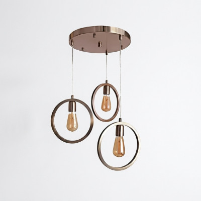 Plafongsliichter E moderne Wunnzëmmer Luxus Stil Matt Chrom