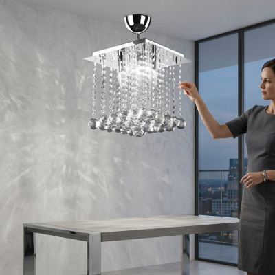 Lüsterm Luucht Luuchten Luuchten 30x30 Luucht Miwwelen Design Plafongsliicht