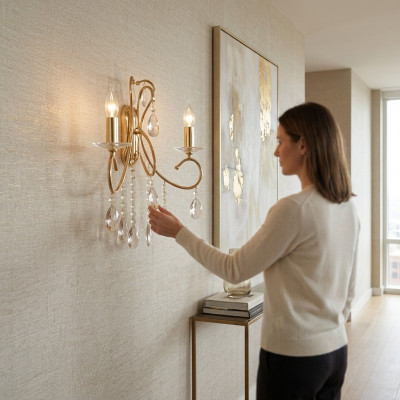 Plafongsliicht Liicht Kierpendiichter Wunnzëmmer Luxus Lampe Luuchten Plafongsliicht