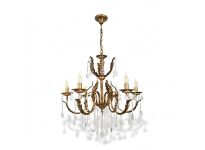 Lampe Hängeleuchte Lüster Kristalllampe Plafonnière Luuchten 73x110