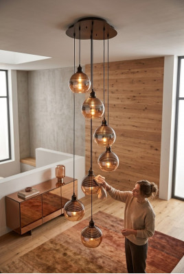 Pendelleuchte Wunnzëmmer schick Wéi an d'Haus Luucht Luuchtfaarf.