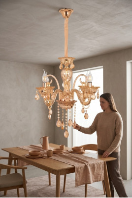 Krounluucht Modern Luxus Hänkluucht Plafongsliicht Luster Kristall