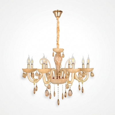 Plafongsliichter Wunnzëmmer Luucht Opal Hunneg Luxus Interieur Luuchten 80x95