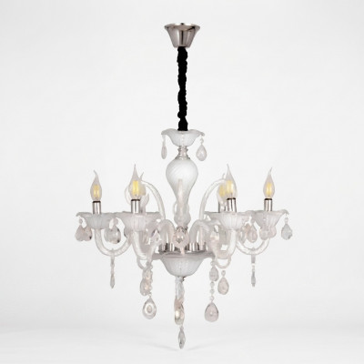 Plafongslamp En modernen Hängeleuchter Wunnzëmmer Luxus nei Glas
