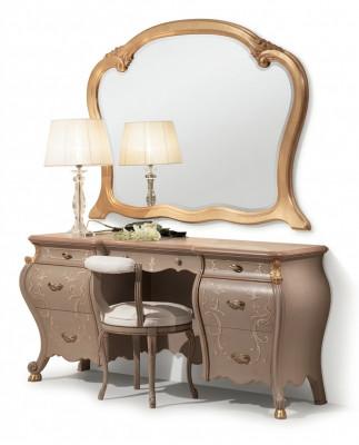 Schminktisch Set Konsole Spigel Schlofkummer Miwwelen Design Set